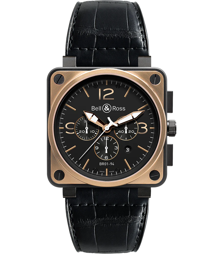 BR 01-94 ROSE GOLD & CARBON OFFICER