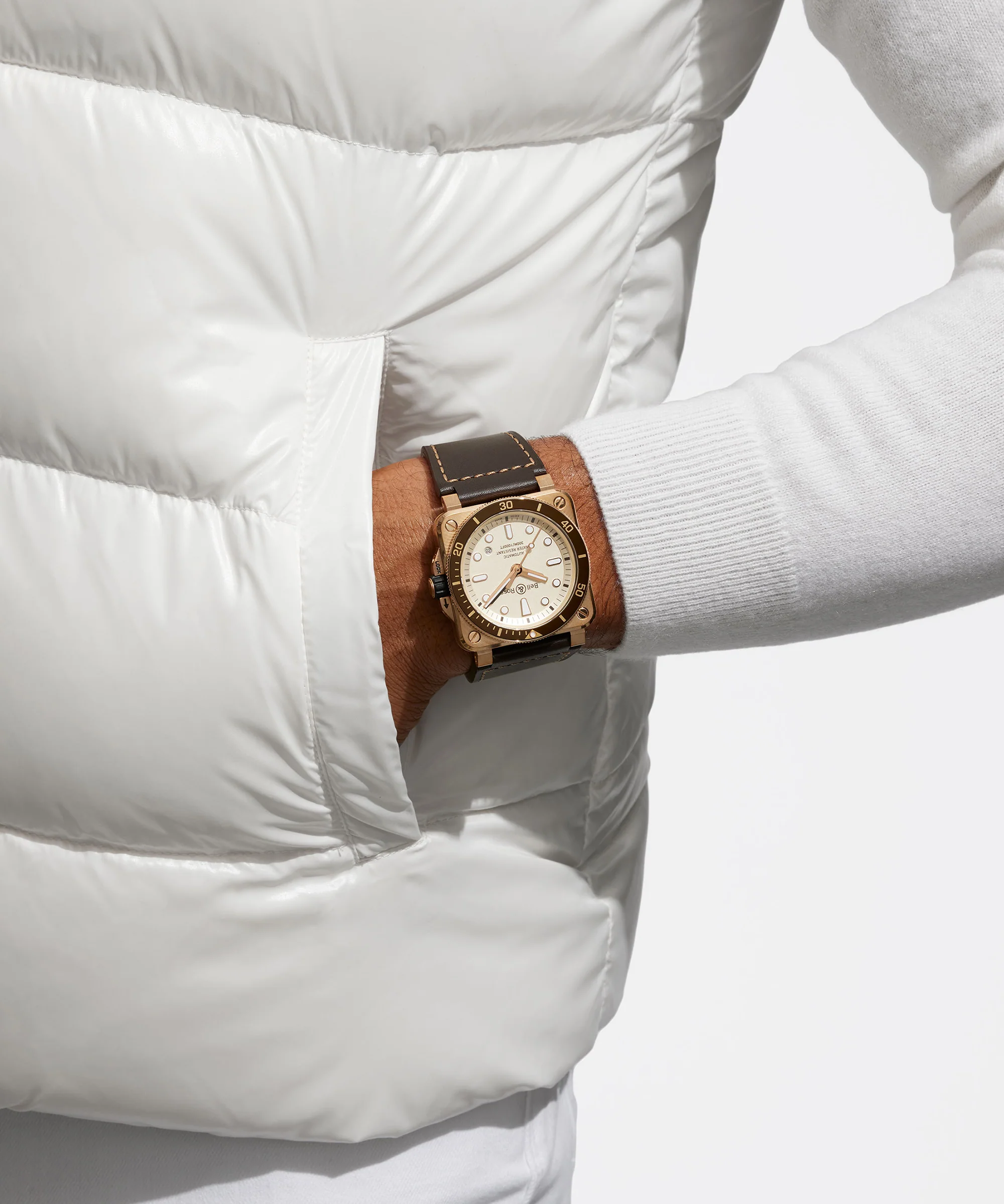 BR-03 Diver White Bronze - Image 2