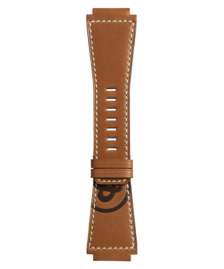 BR-03 - BR-01 - BR-X1 Bracelet en cuir de veau Golden Heritage