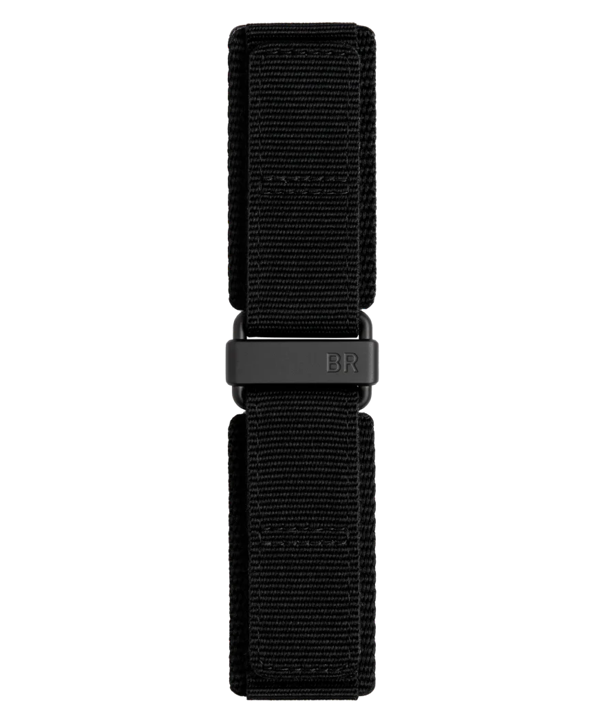 BR-03 BRACELET EN FIBRE SYNTHÉTIQUE NOIRE